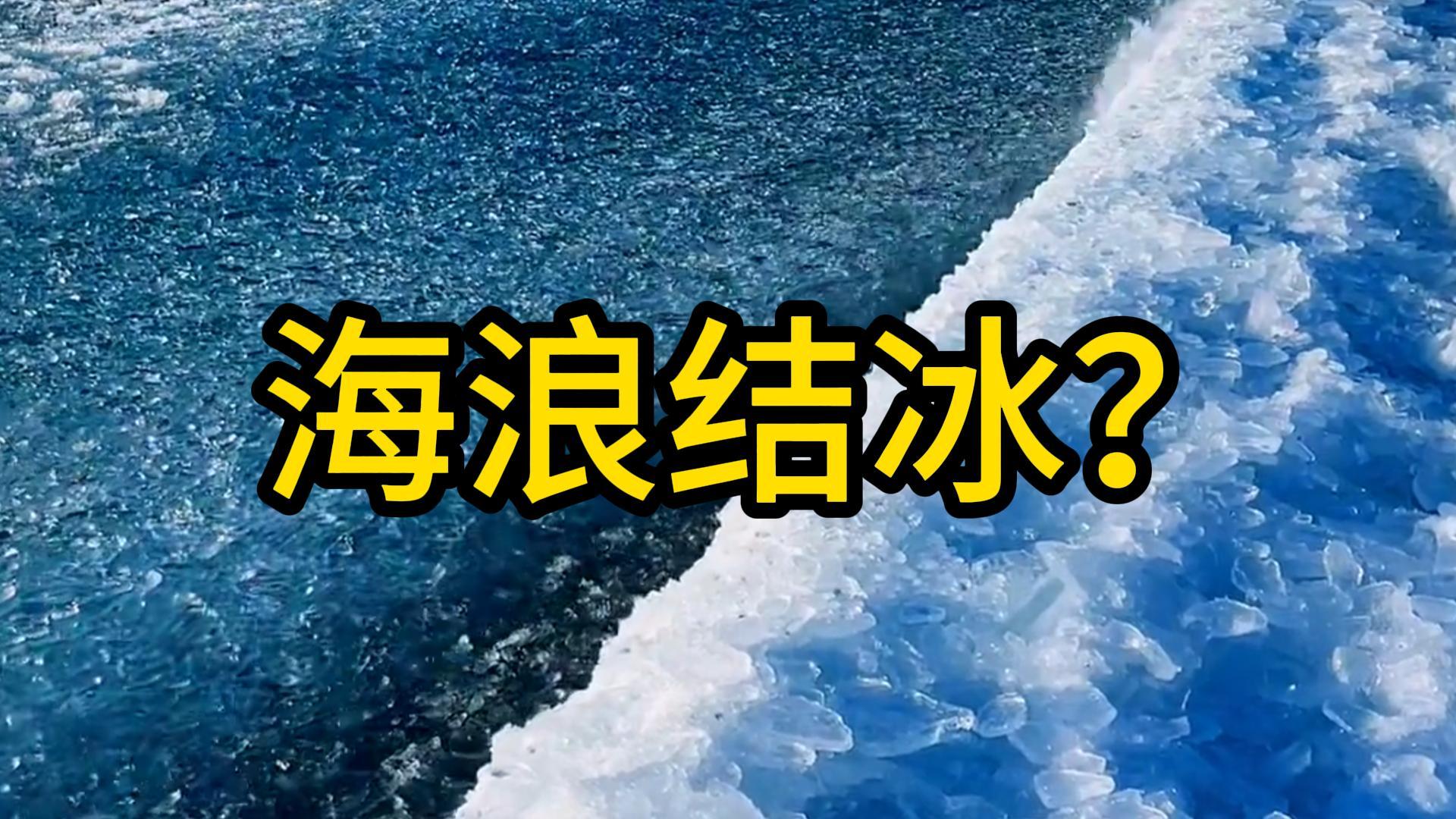 海浪也能結(jié)冰？進(jìn)來漲知識(shí)咯~#科普三維動(dòng)畫 #三維動(dòng)畫